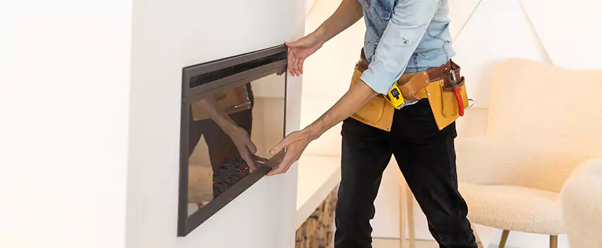 Metal Fireplace Installation in Tehachapi, California