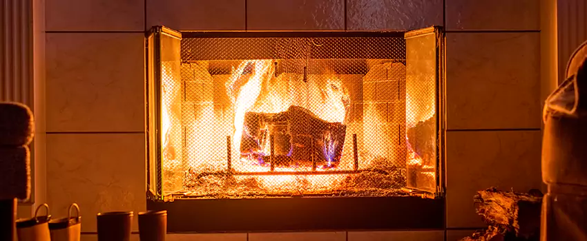 Mendota Hearth Landscape Fireplace Installation in Tehachapi, California