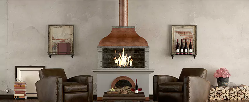Thelin Hearth Products Providence Pellet Insert Fireplace Installation in Tehachapi, CA