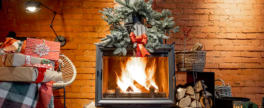 Travis Industries Linear Gas Fireplace Installation in Tehachapi, California