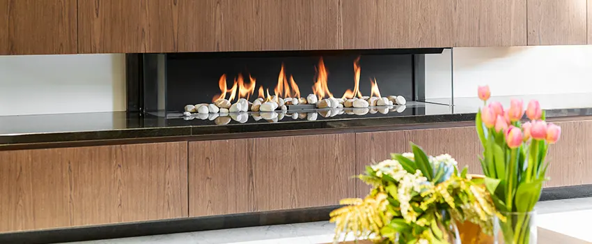 Double-height Fireplace Design Refurbishment in Tehachapi, California