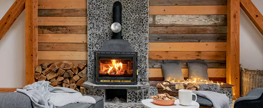 Thelin Hearth Products Direct Vent Gas Stove Fireplace Inspection in Tehachapi, California